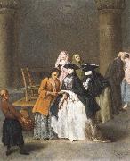 Pietro Longhi A Fortune Teller at Venice china oil painting reproduction